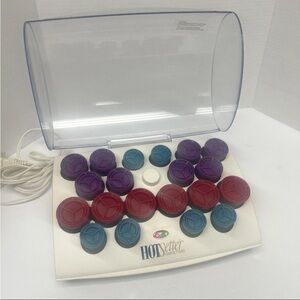 Hot Setter Hair Curler Helen Of Troy Model 1359, 20 Rollers No Clips